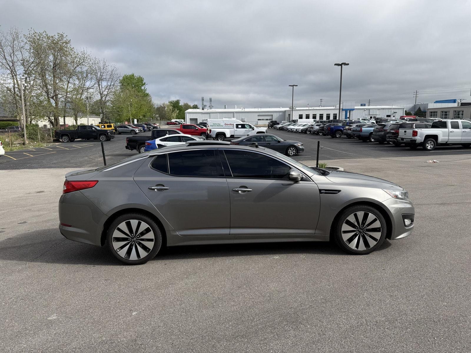 Used 2012 Kia Optima SX with VIN 5XXGR4A6XCG032939 for sale in Lafayette, IN