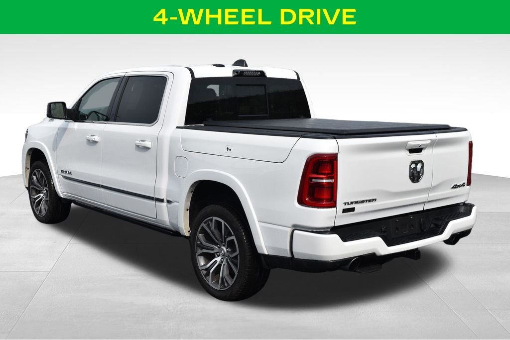 Used 2025 Bright White Clearcoat RAM Tungsten image 7
