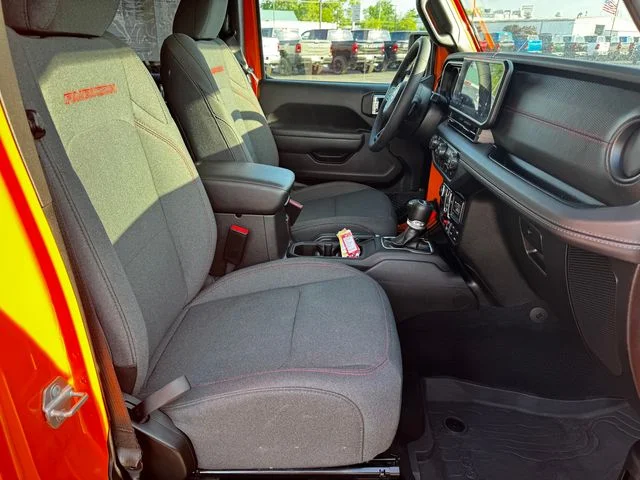 Certified Used 2025 Orange Jeep Rubicon image 14