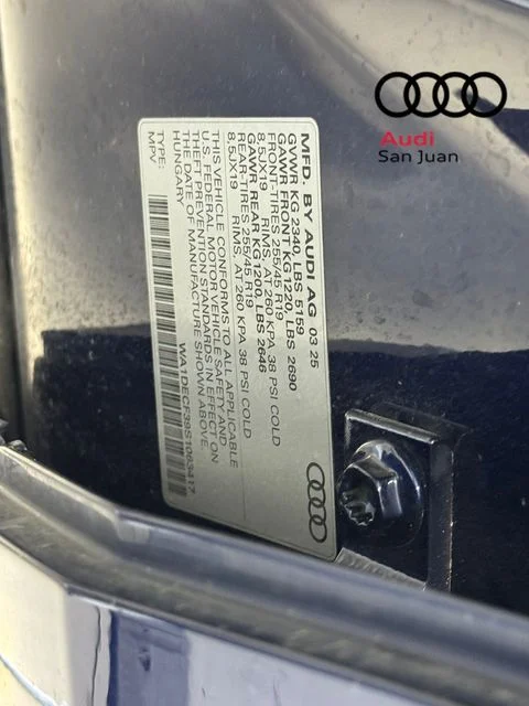 Certified Used 2025 Blue Audi Premium image 38
