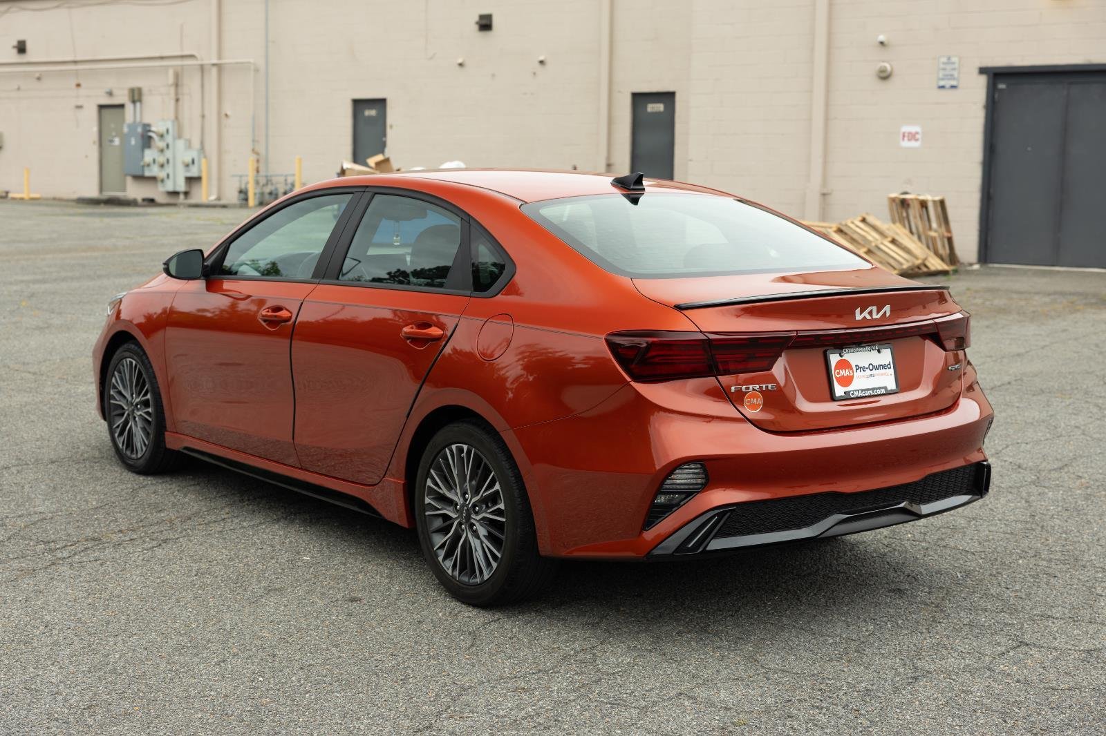 Used 2024 Fire Orange Kia GT-Line image 3