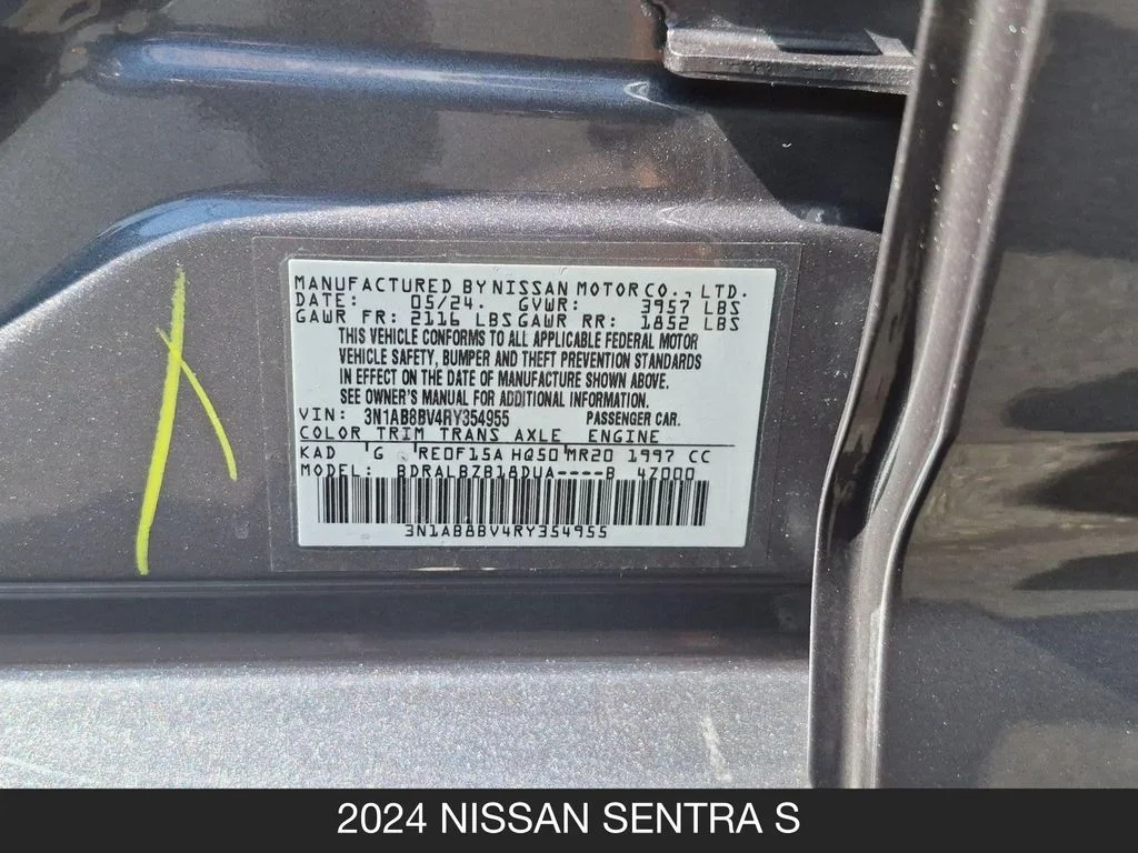 Used 2024 Gray Nissan S image 24