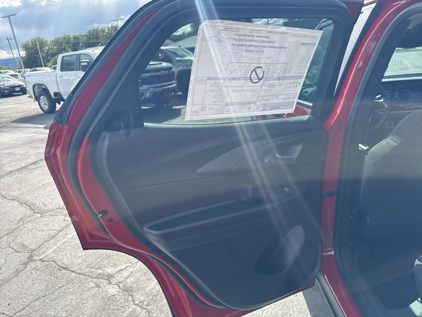 New 2026 Apex Red Chevrolet LT image 30