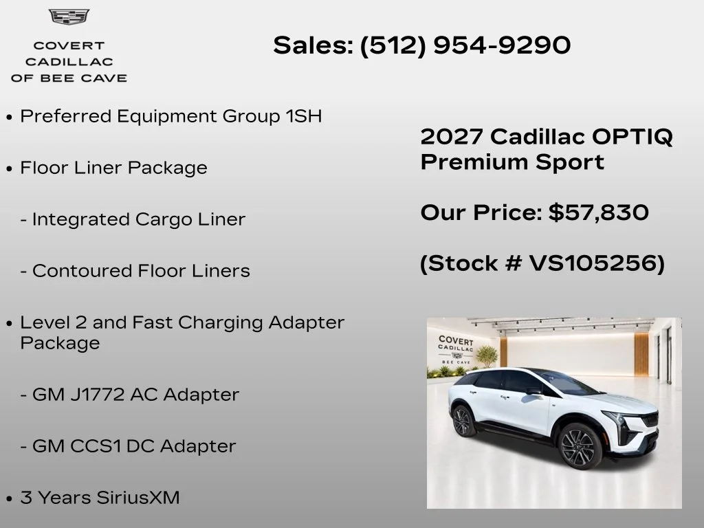 2027 Cadillac OPTIQ Premium Sport - Photo 7