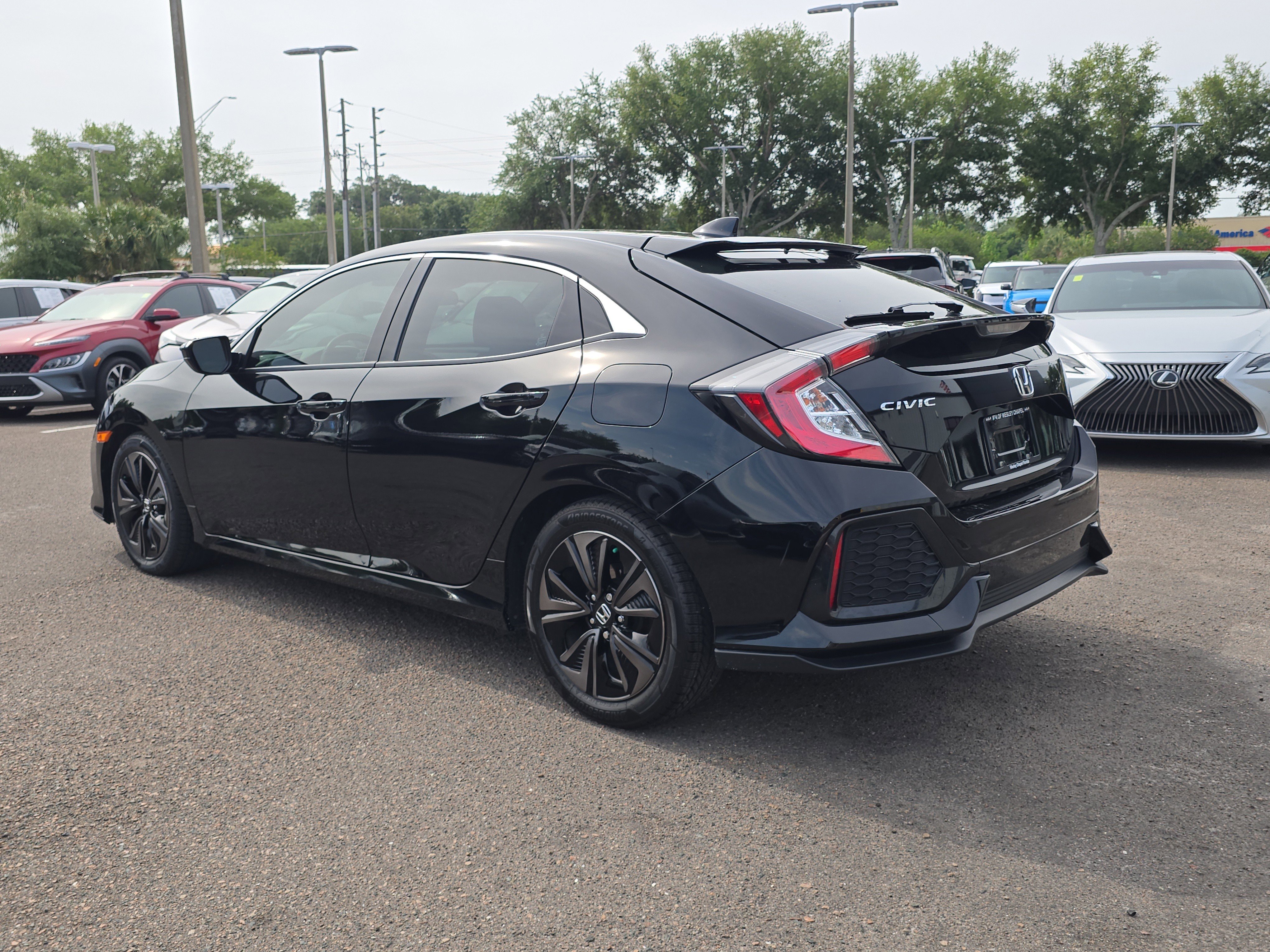 Used 2019 Crystal Black Pearl Honda EX image 6