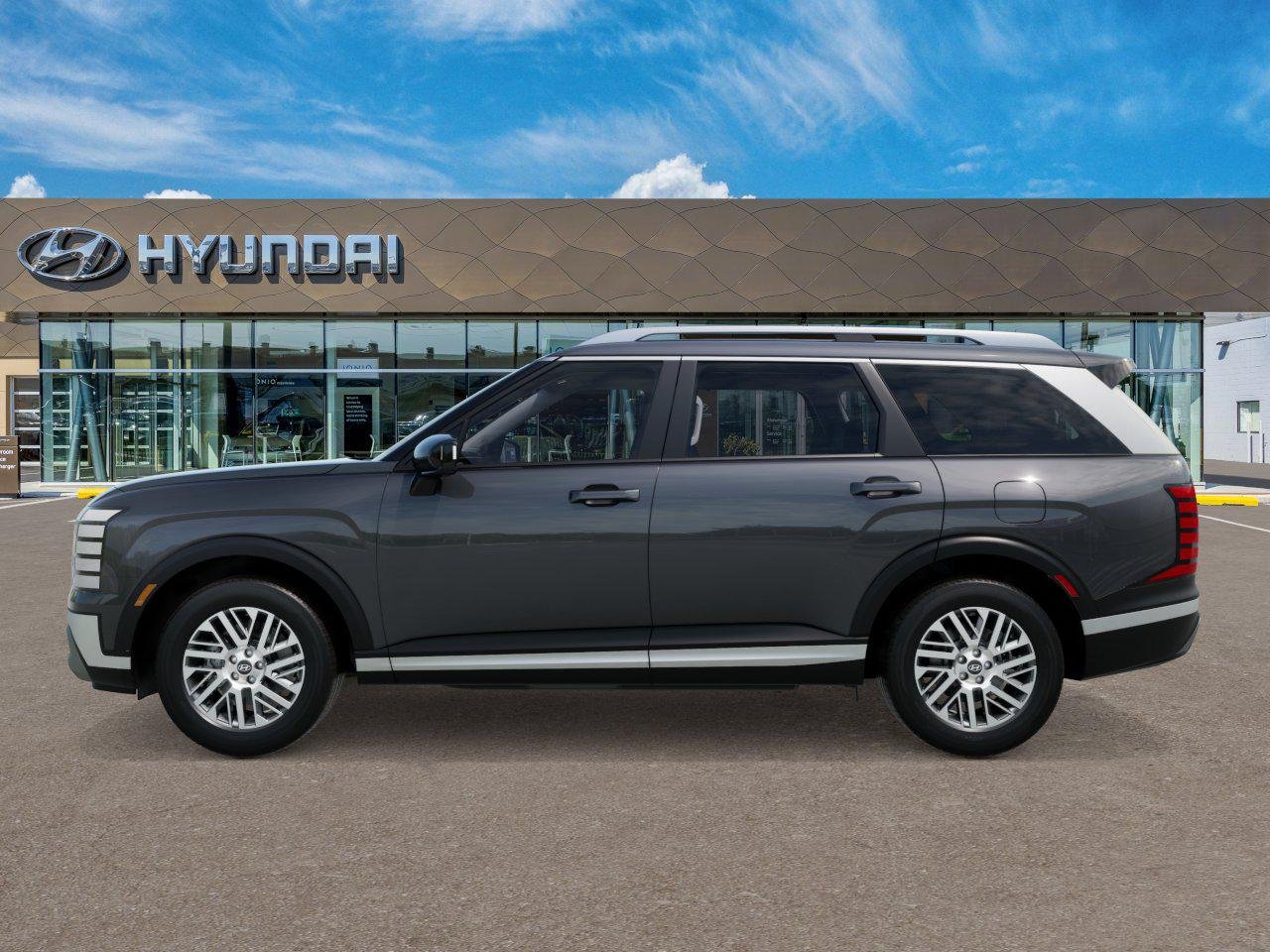 New 2026 Ecotronic Gray Pearl Hyundai SEL image 3