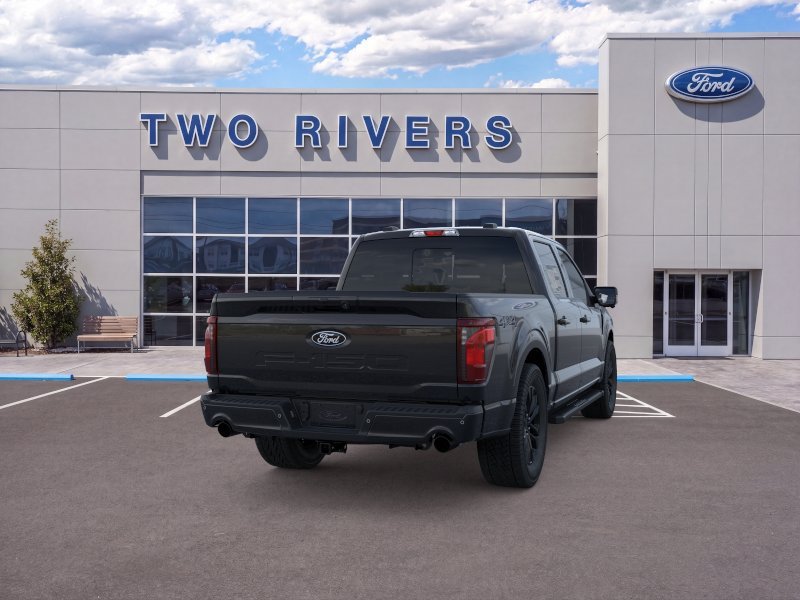 New 2026 Agate Black Metallic Ford XLT image 8