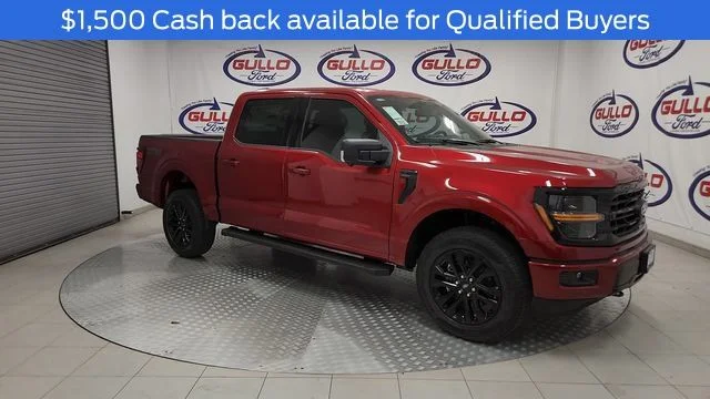 New 2026 Ruby Red Metallic Tinted Clearcoat Ford XLT image 2