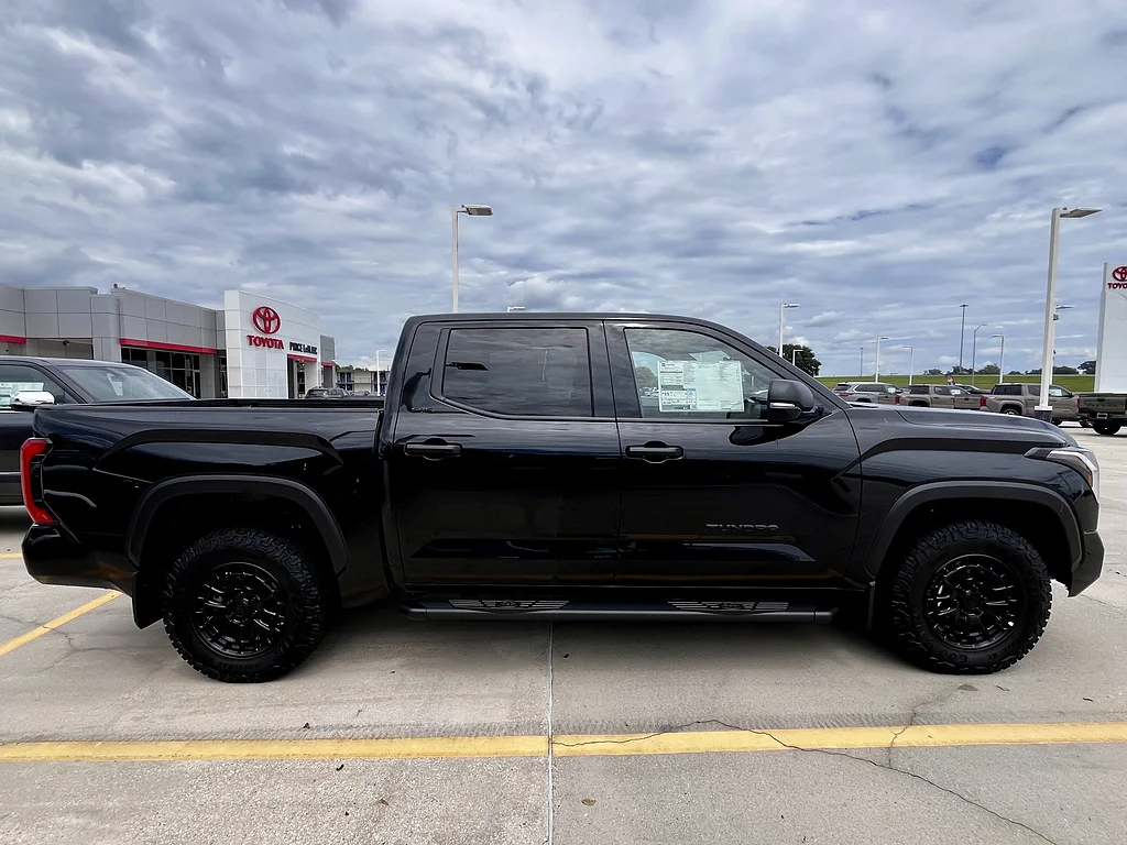 New 2026 Midnight Black Metallic Toyota SR5 CrewMax 5.5