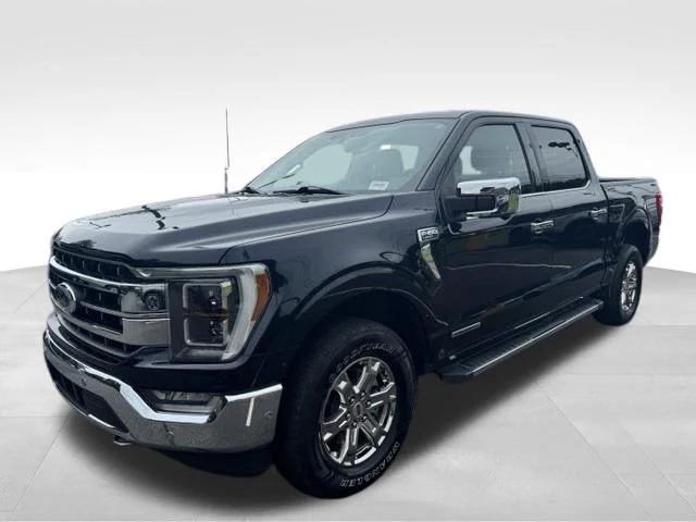 Used 2021 Blue Ford Lariat image 3