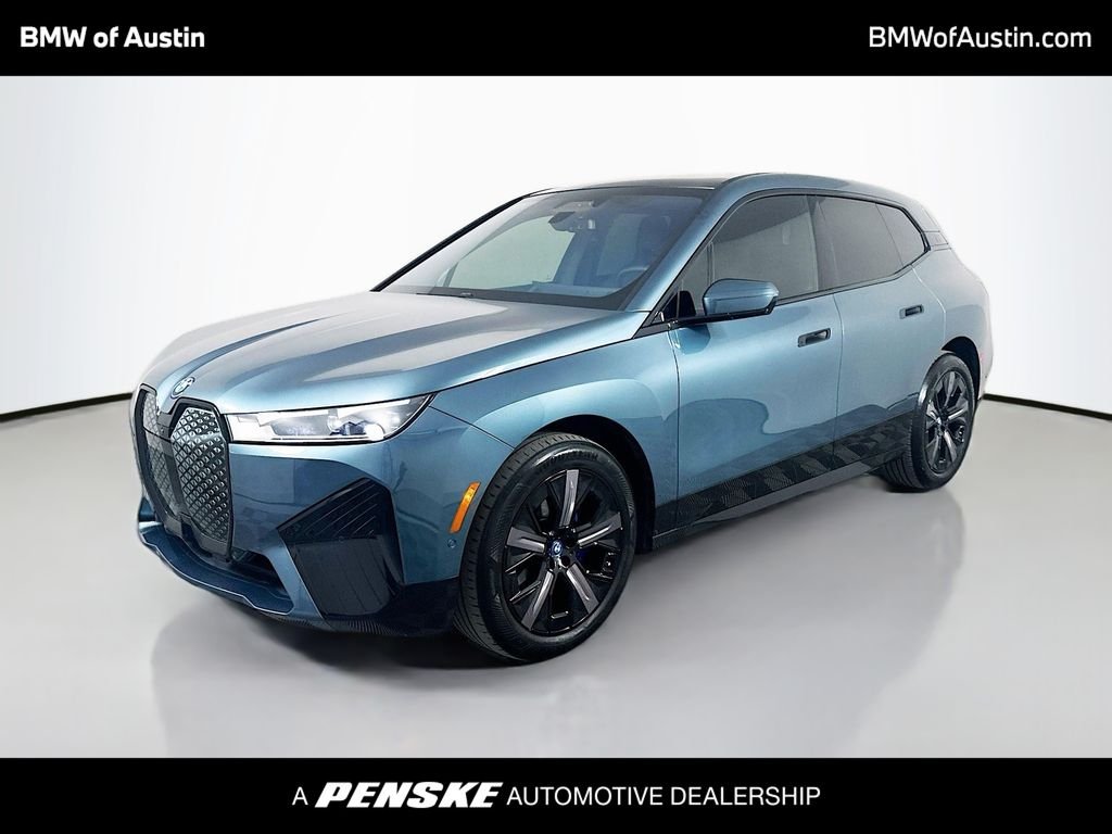 Used 2024 Blue BMW xDrive50 image 1