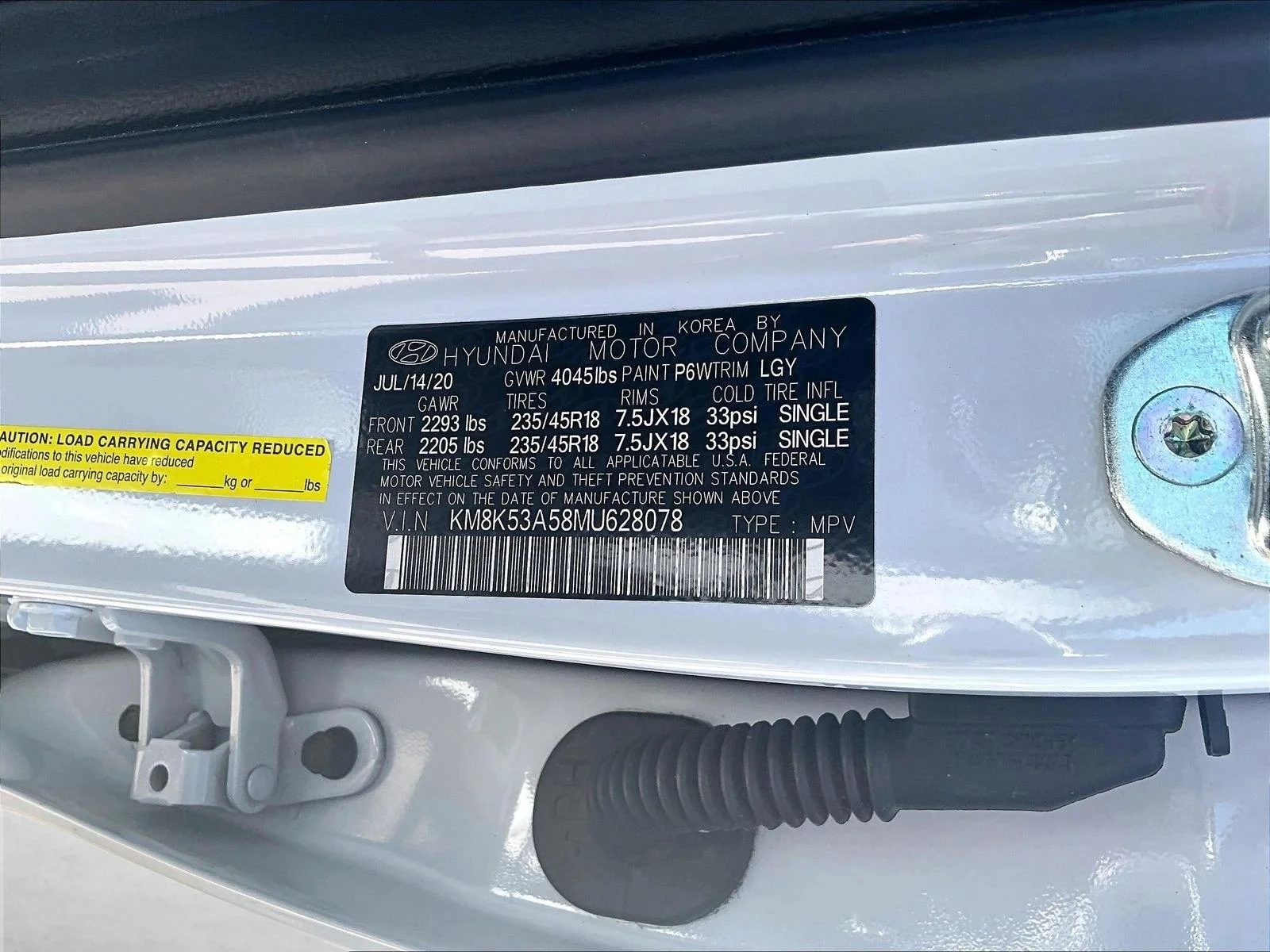 Used 2021 Chalk White Hyundai Ultimate image 30