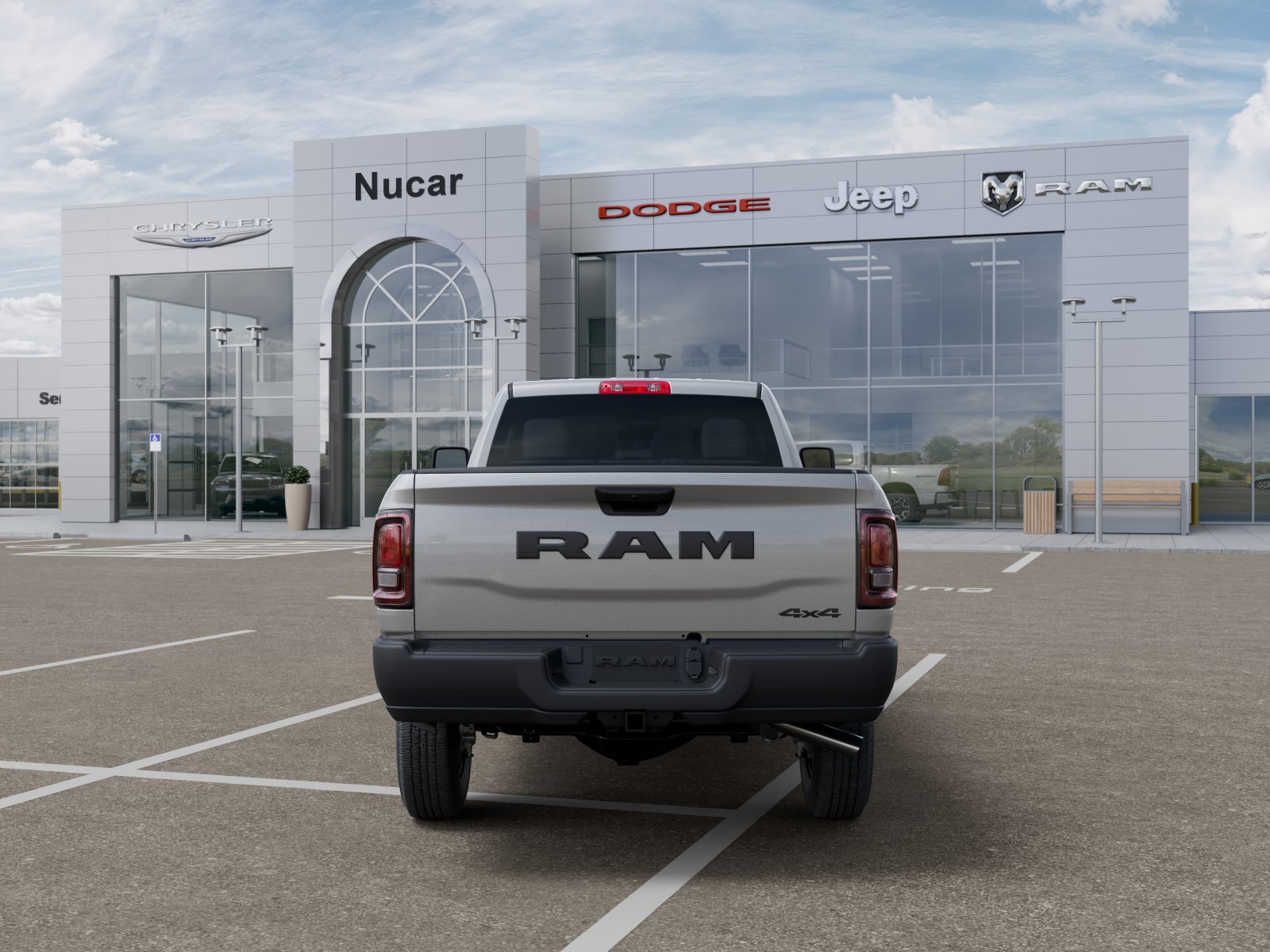 New 2026 Silver-Zynith Exterior Paint RAM Tradesman image 7