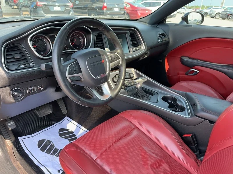 Used 2017 Pitch Black Dodge 2dr Cpe SXT Plus image 14