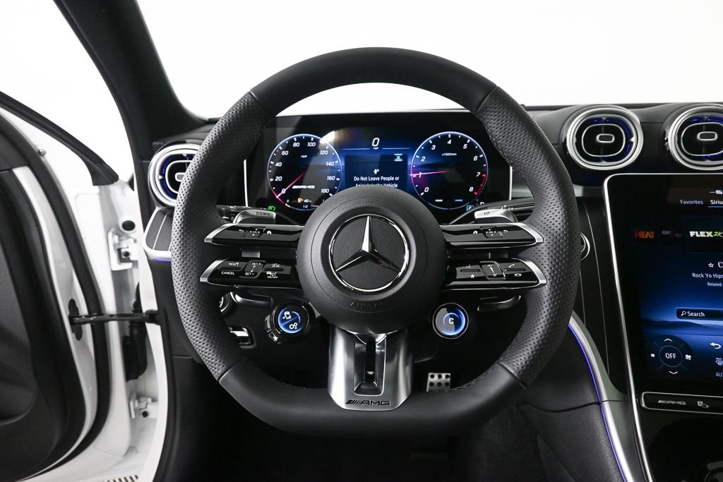 New 2026 Polar White Mercedes-Benz AMG® C 43 4MATIC® Sedan image 2