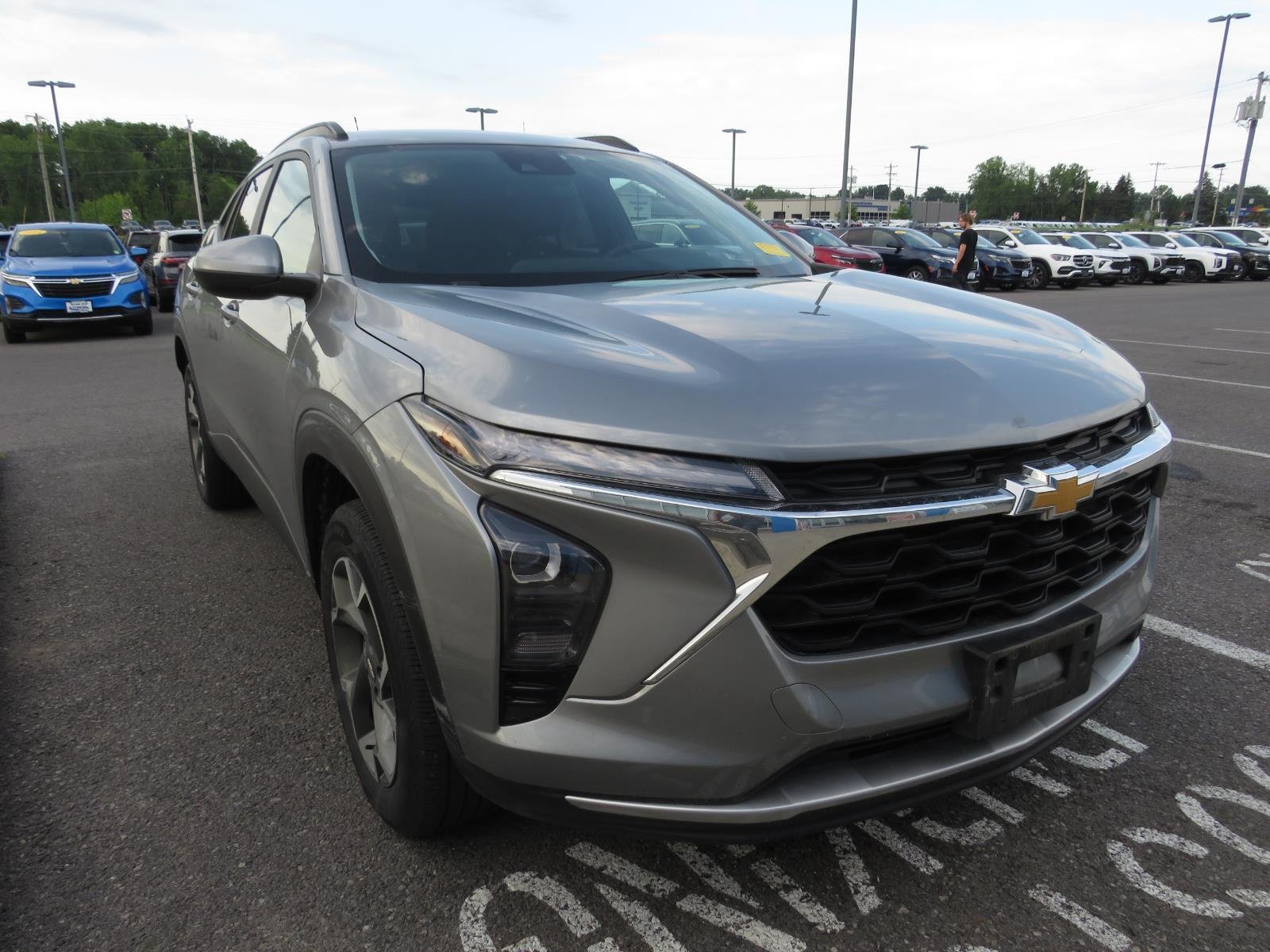 Used 2024 Sterling Gray Metallic Chevrolet LT image 2