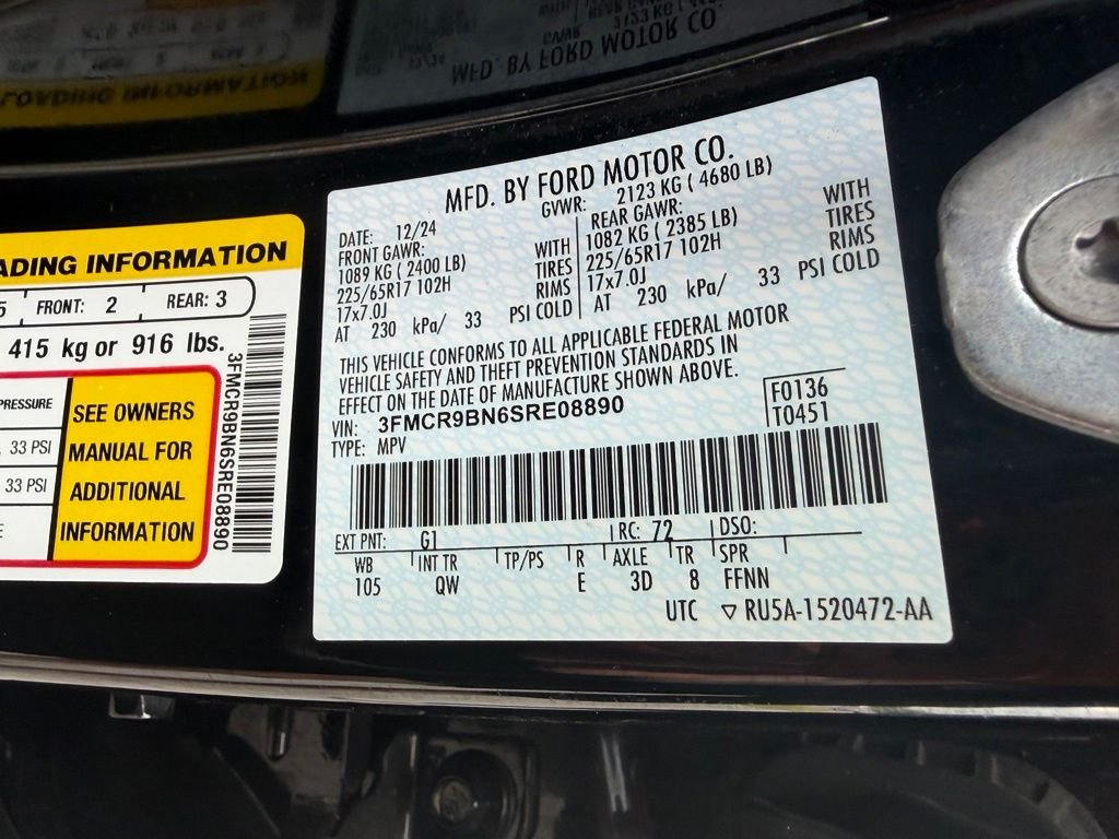 Certified Used 2025 Shadow Black Ford Big Bend image 41
