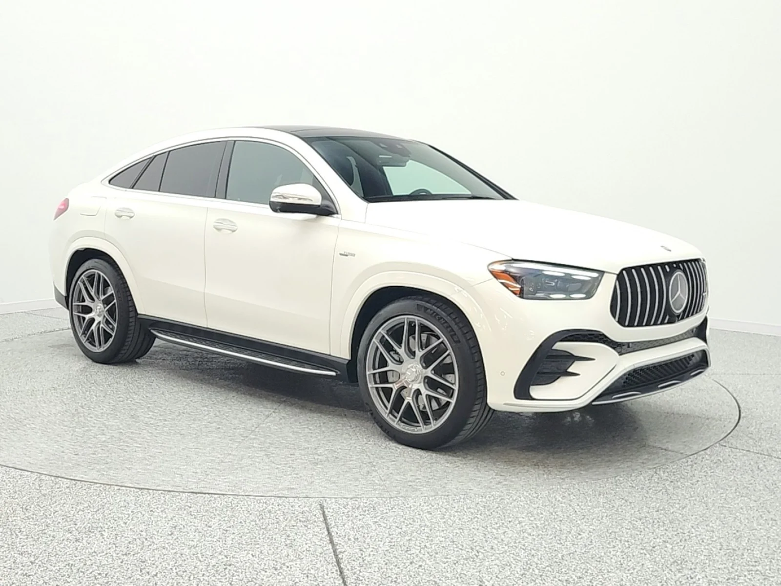 Certified Used 2024 MANUFAKTUR Diamond White Metallic Mercedes-Benz AMG® GLE 53 4MATIC+ Coupe image 3