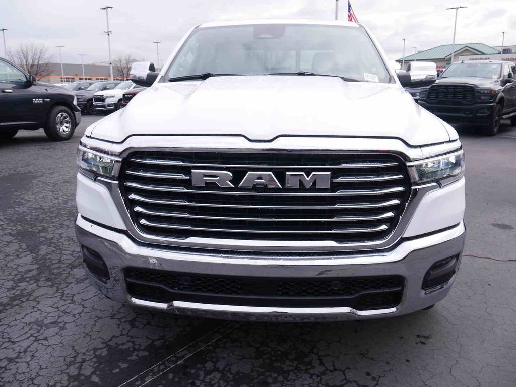 New 2026 Bright White Clear-Coat Exterior Paint RAM LARAMIE image 2