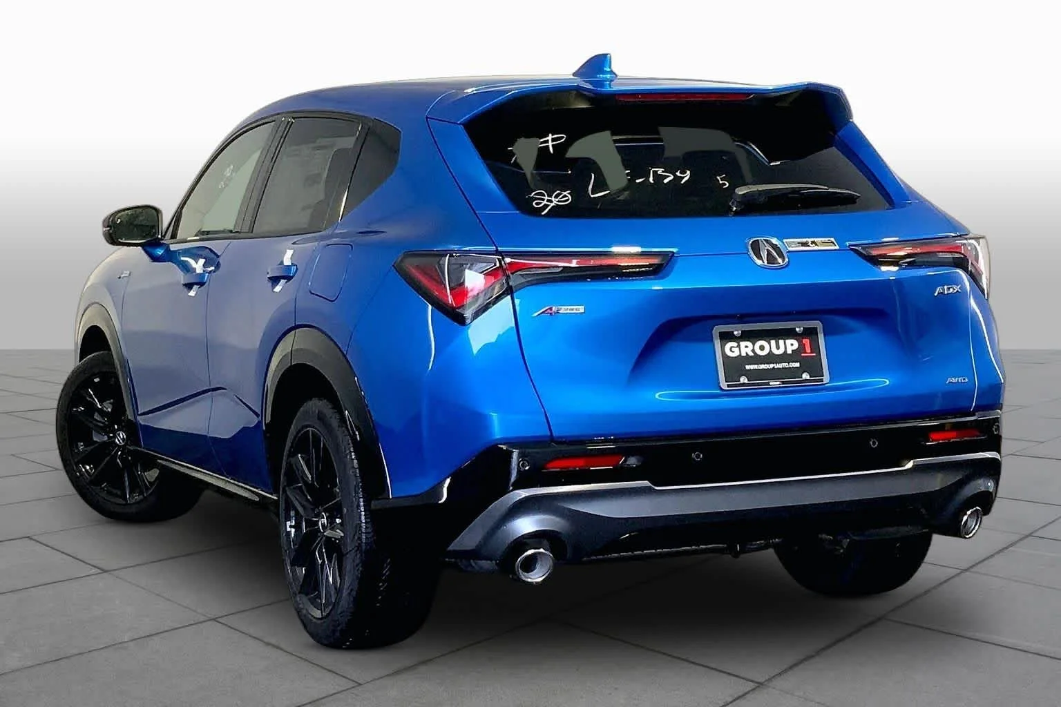 New 2026 Double Apex Blue Pearl II Acura With A-Spec Advance Package image 4