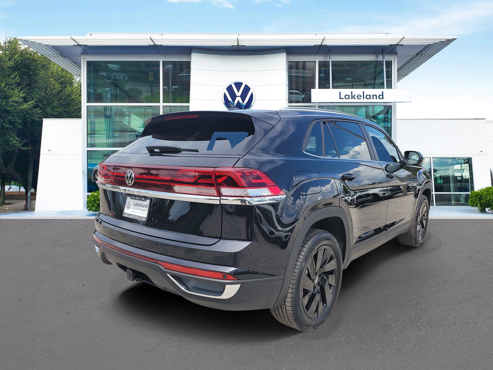 New 2026 Deep Black Pearl Volkswagen 2.0T SE W/TECHNOLOGY image 3