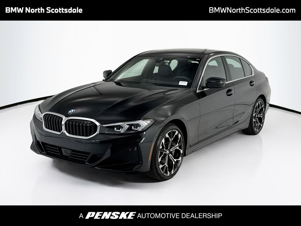 Certified Used 2026 Black Sapphire Metallic BMW 330i image 1