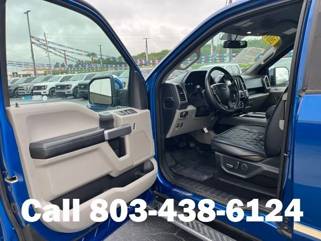 Used 2018 Lightning Blue Ford XLT image 4