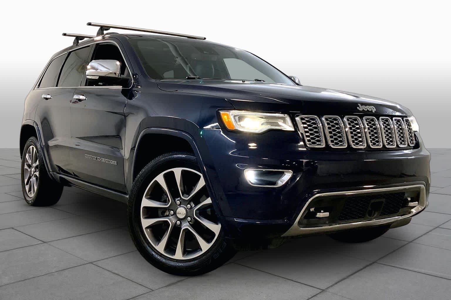 Used 2018 Jeep Grand Cherokee Overland with VIN 1C4RJFCG2JC387845 for sale in Kansas City