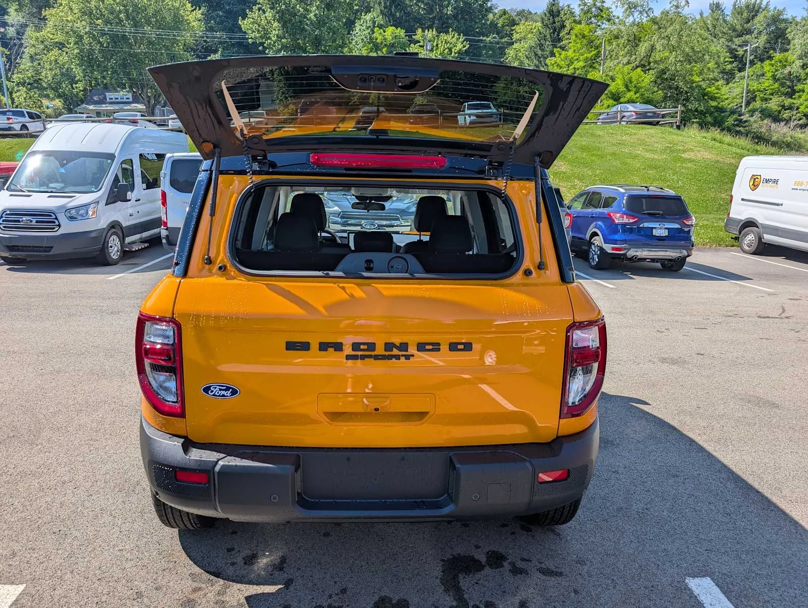 New 2026 Orange Fury Metallic Tri-Coat Ford Big Bend® image 8