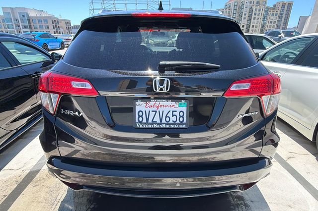 Certified Used 2021 Crystal Black Pearl Honda Sport image 9