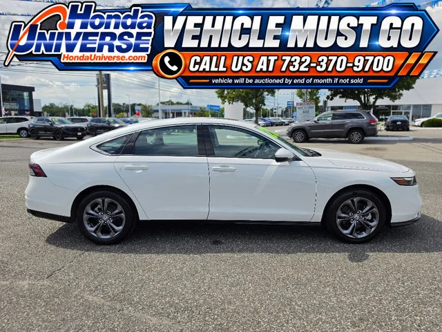 Certified Used 2025 Platinum White Pearl Honda EX-L image 7