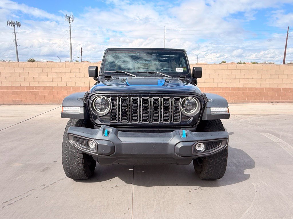 Certified Used 2024 Black Jeep Rubicon 4xe image 3