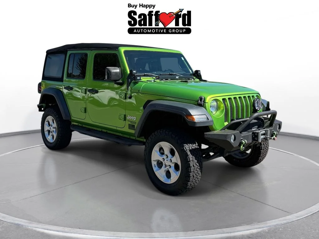 Used 2019 Green Jeep Unlimited Sport S image 10
