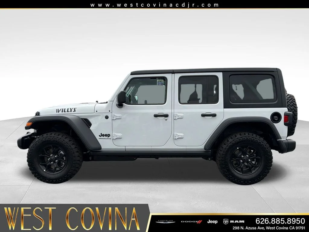 New 2026 Bright White Clearcoat Jeep Willys image 2