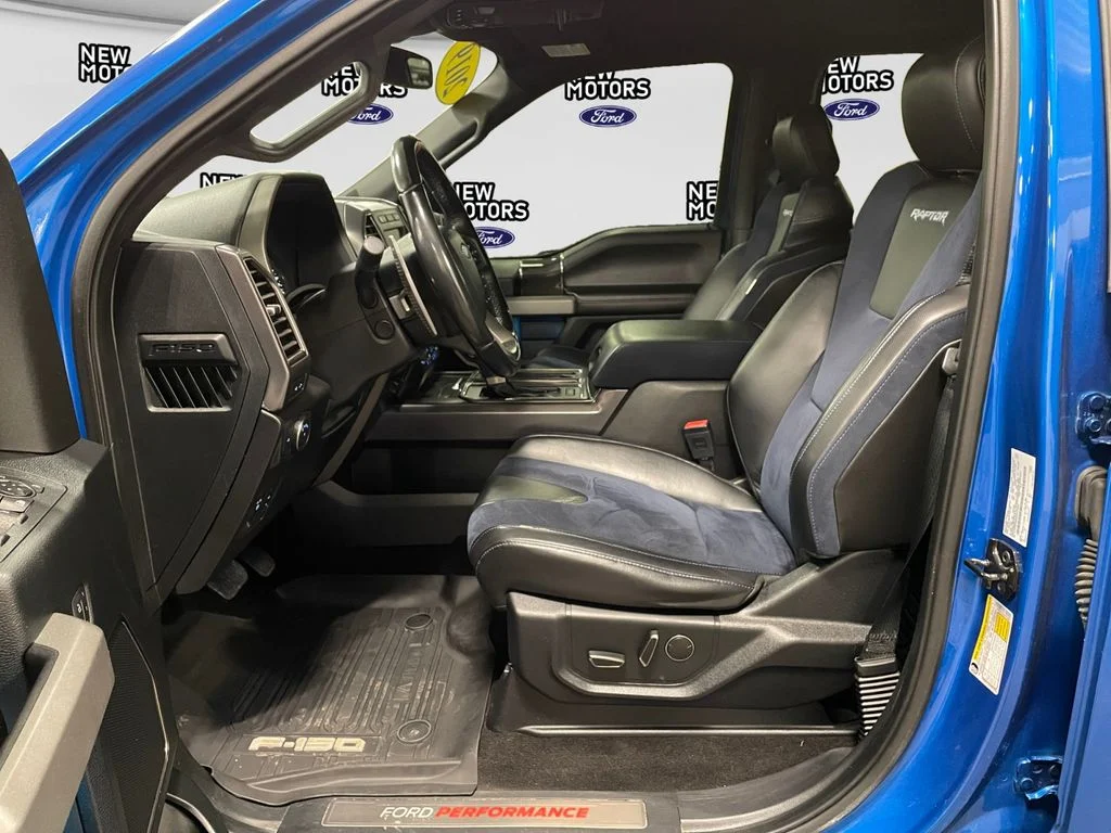 Used 2019 Blue Metallic Ford Raptor image 9