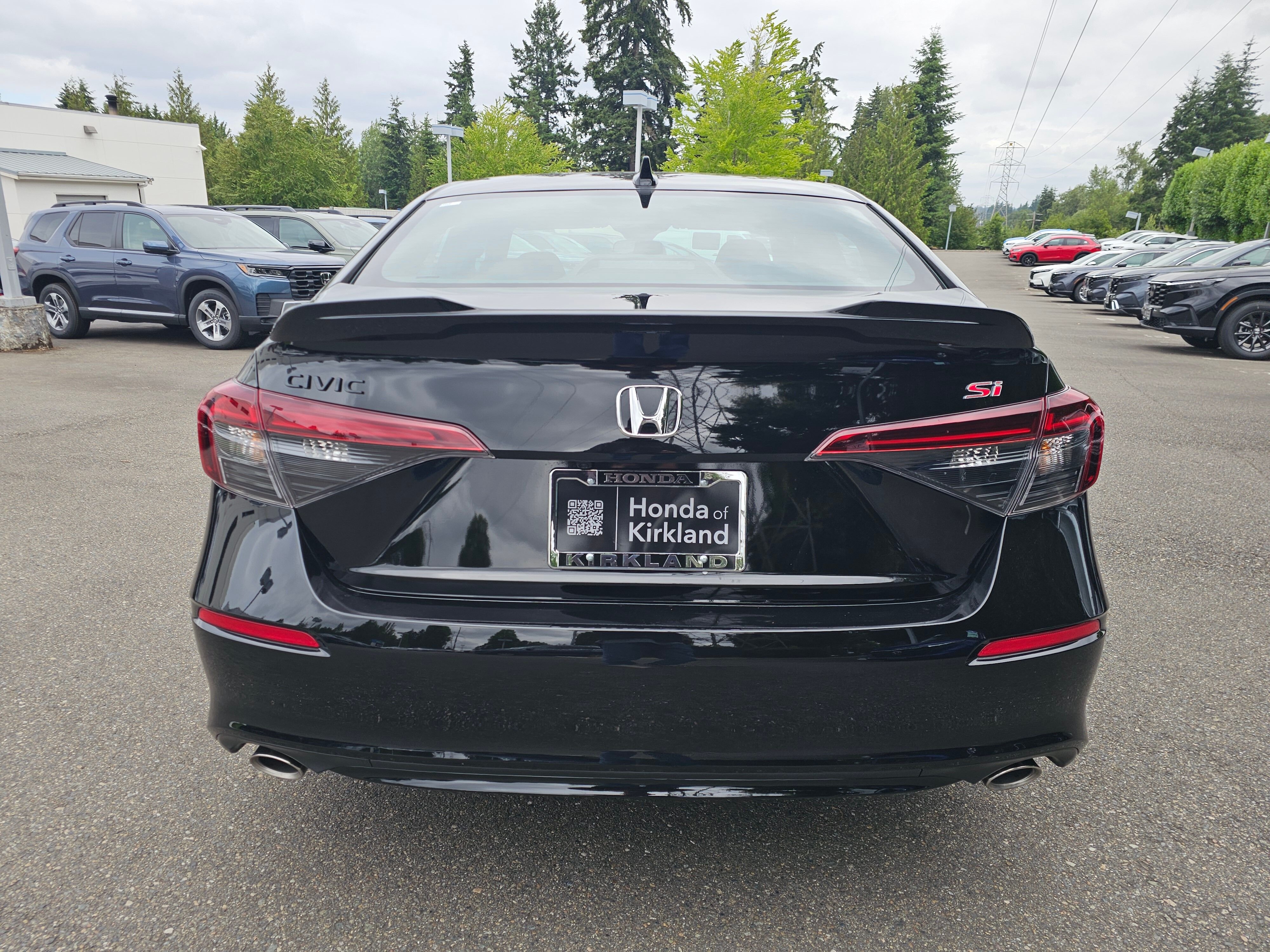 New 2026 Crystal Black Pearl Honda Si image 6