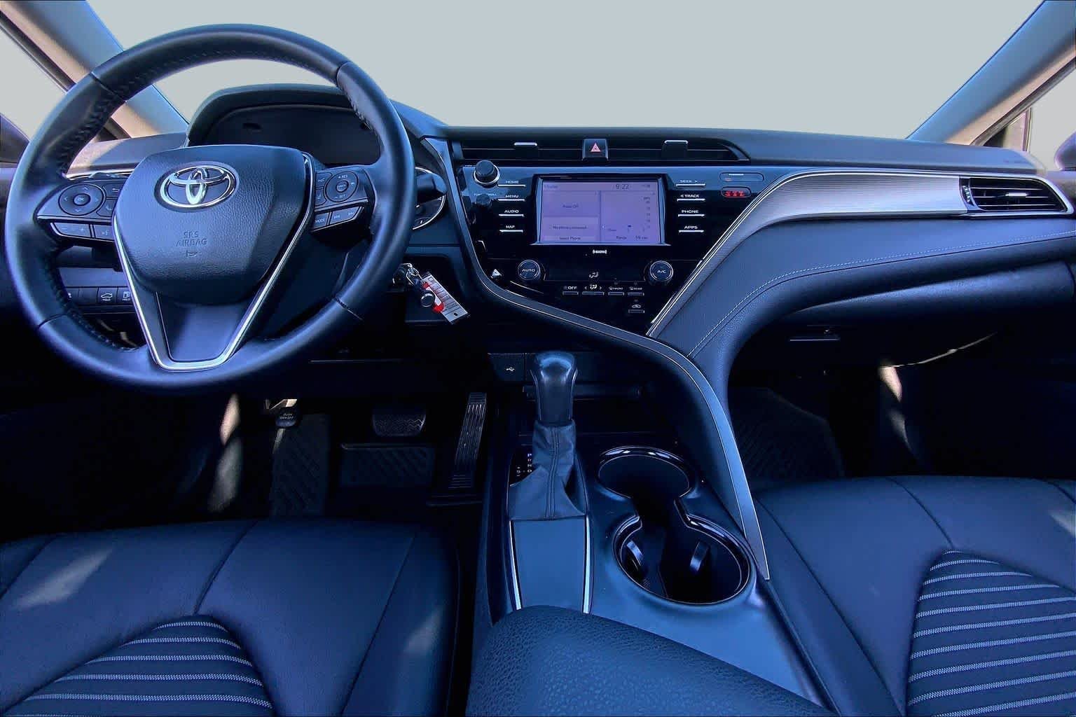 Used 2020 Celestial Silver Metallic Toyota SE image 15