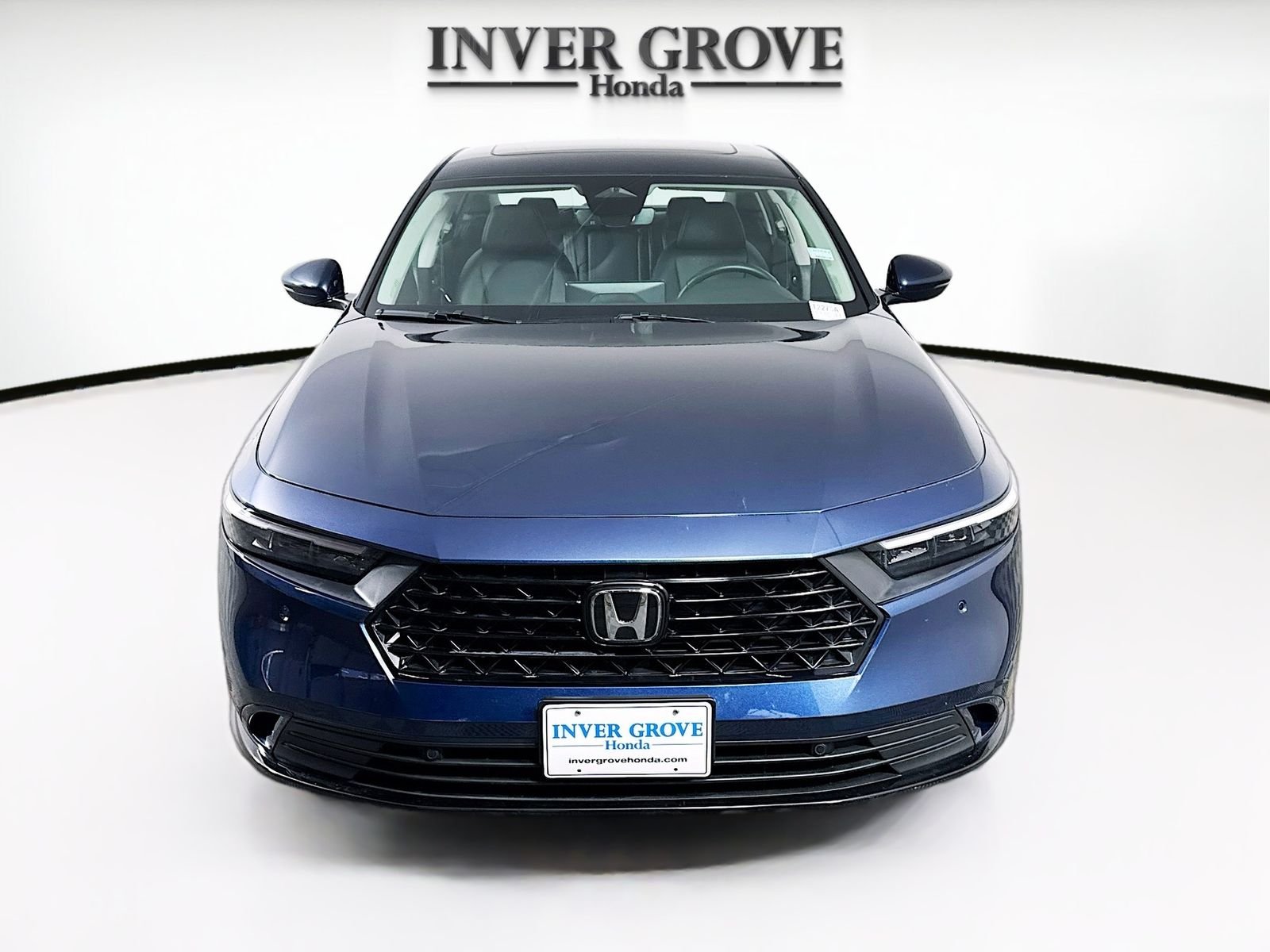 Certified 2024 Honda Accord Hybrid EX-L with VIN 1HGCY2F63RA009426 for sale in Inver Grove Heights, Minnesota