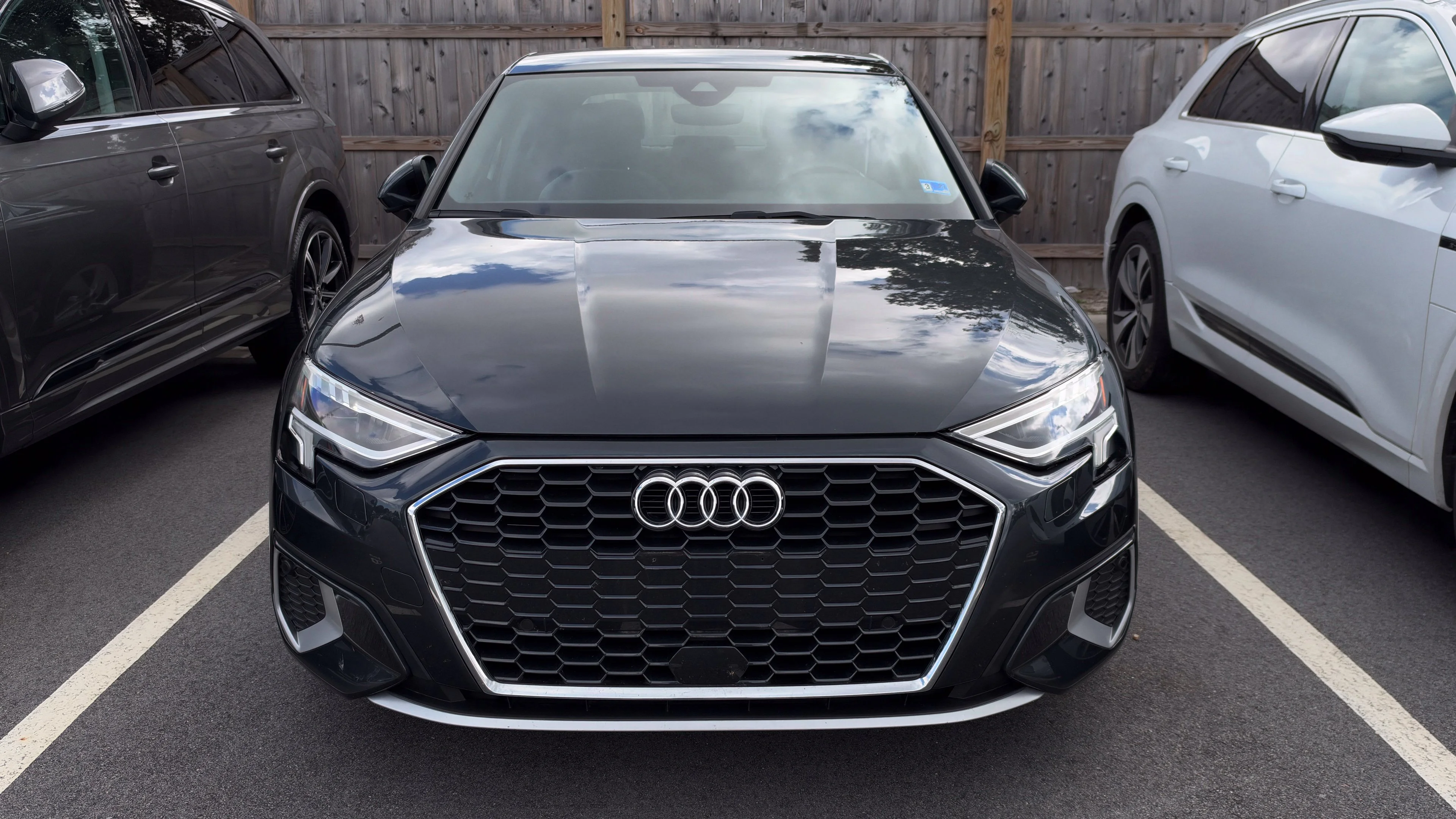 Used 2023 Gray Metallic Audi 40 Premium image 12