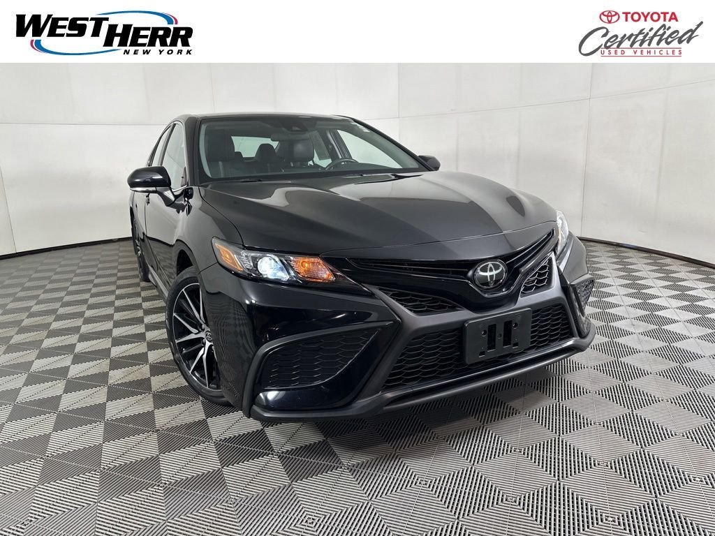 Certified Used 2023 Black Toyota SE image 1