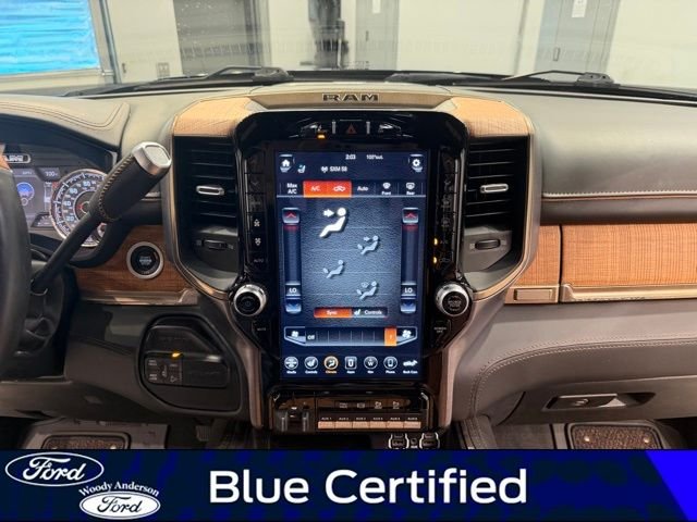 Certified Used 2021 Patriot Blue Pearlcoat Ram Longhorn image 15