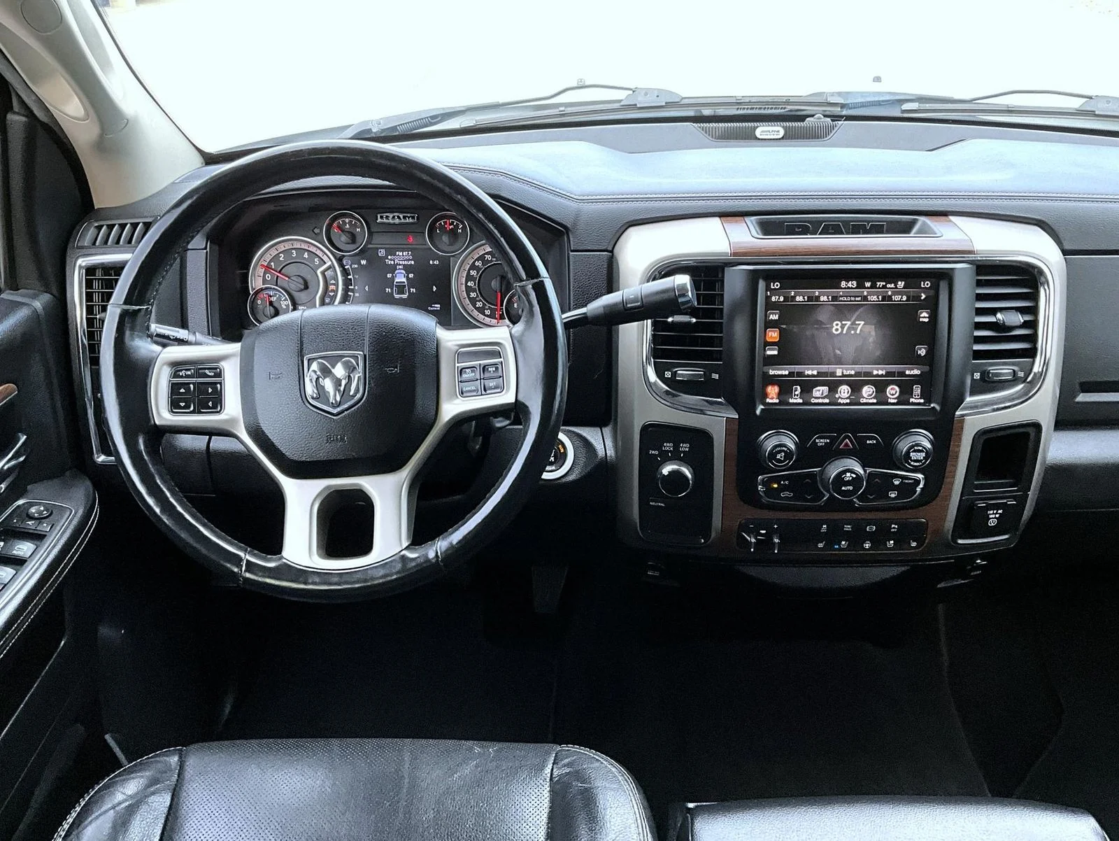 Used 2015 White Ram Laramie image 12