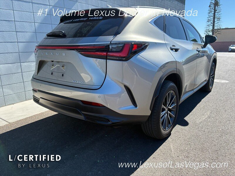 Certified Used 2025 Silver Lexus  image 3