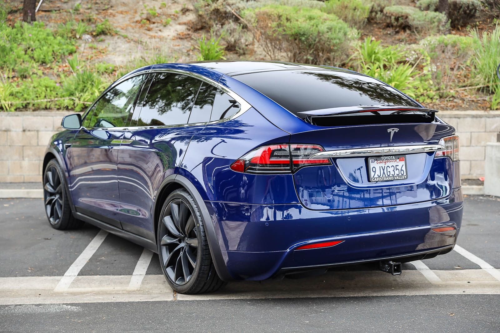 Used 2020 Deep Blue Metallic Tesla Performance image 6