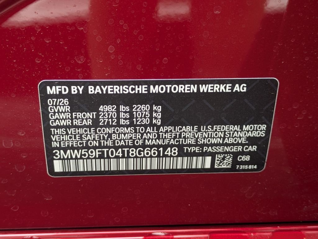 New 2026 Vegas Red Metallic BMW M340i image 24