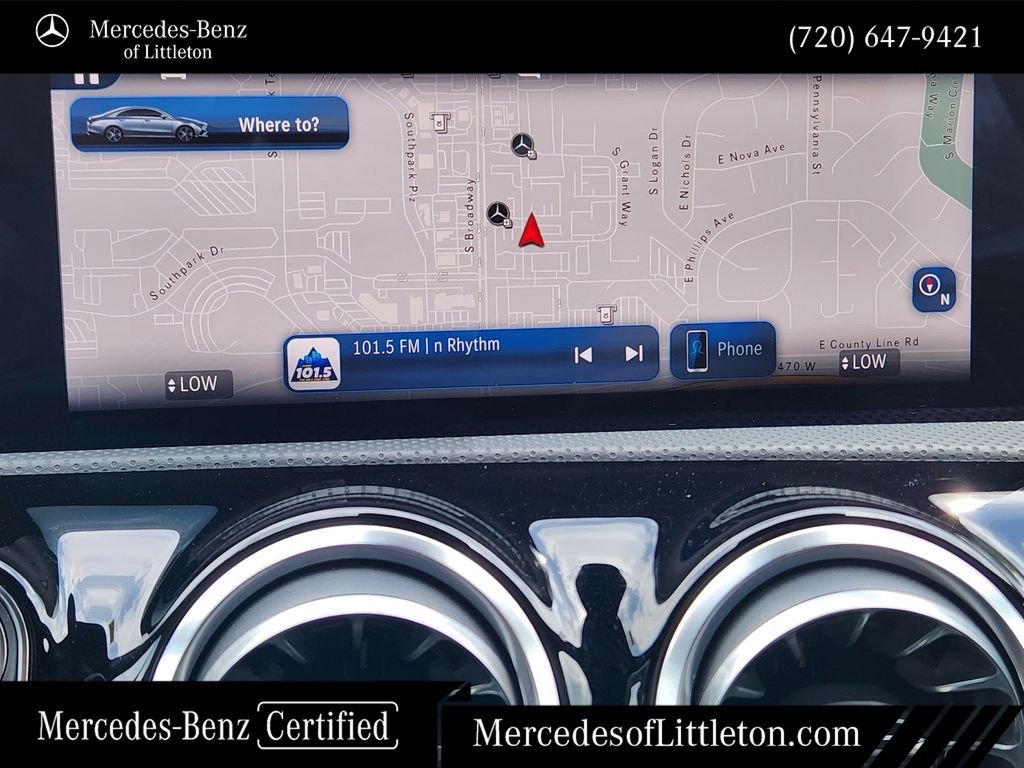 Certified Used 2025 Blue Mercedes-Benz CLA 250 image 17