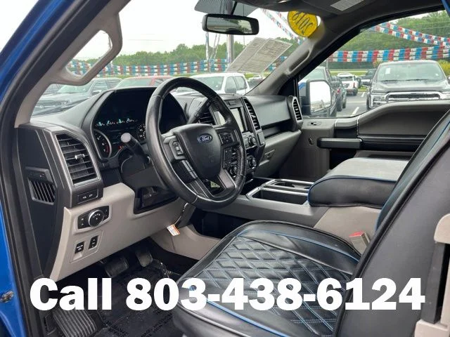 Used 2018 Lightning Blue Ford XLT image 6