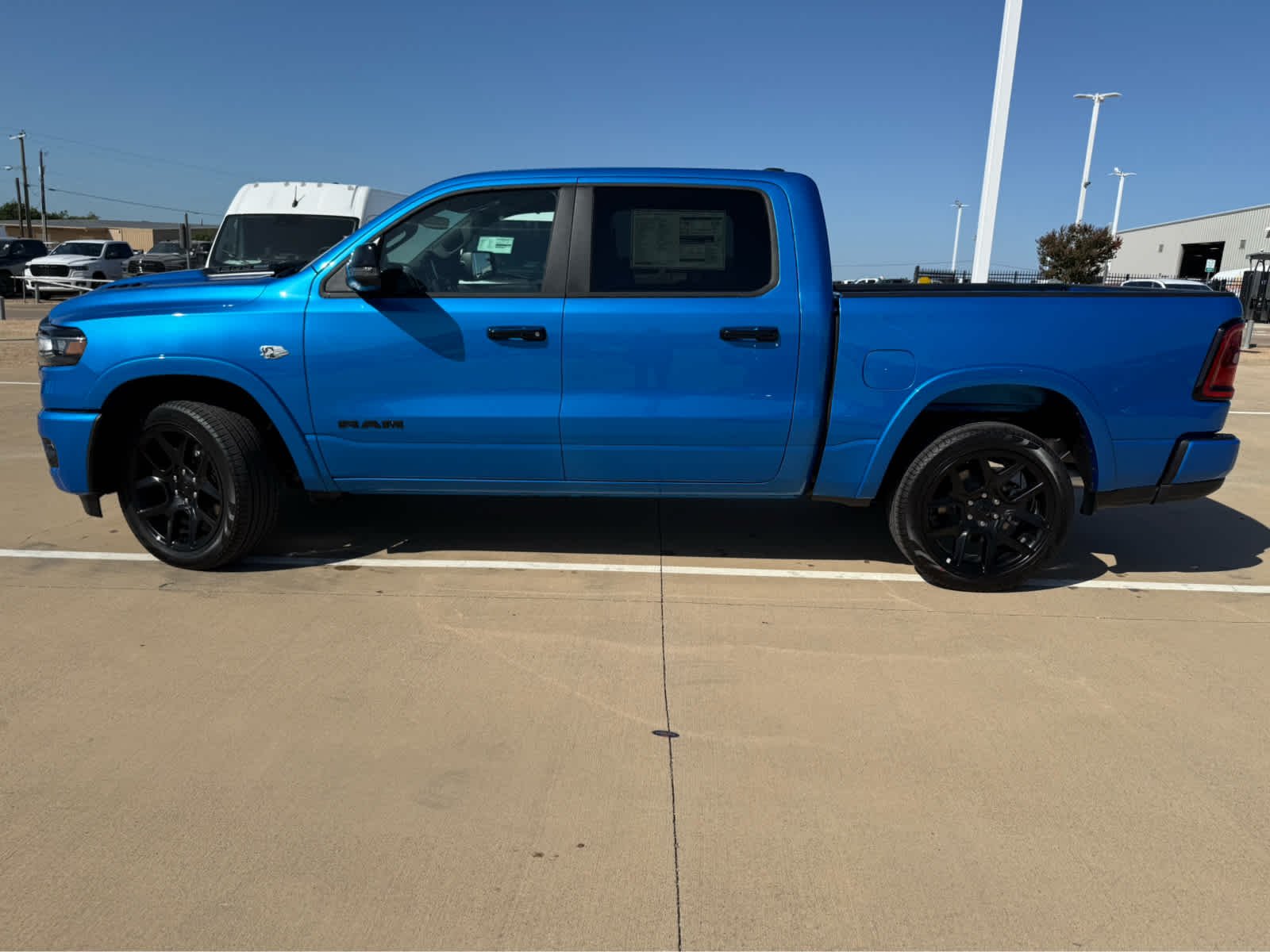 New 2026 Hydro Blue Pearlcoat Ram Laramie image 9