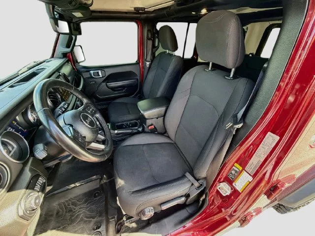 Certified Used 2022 Red Jeep Unlimited Willys image 23