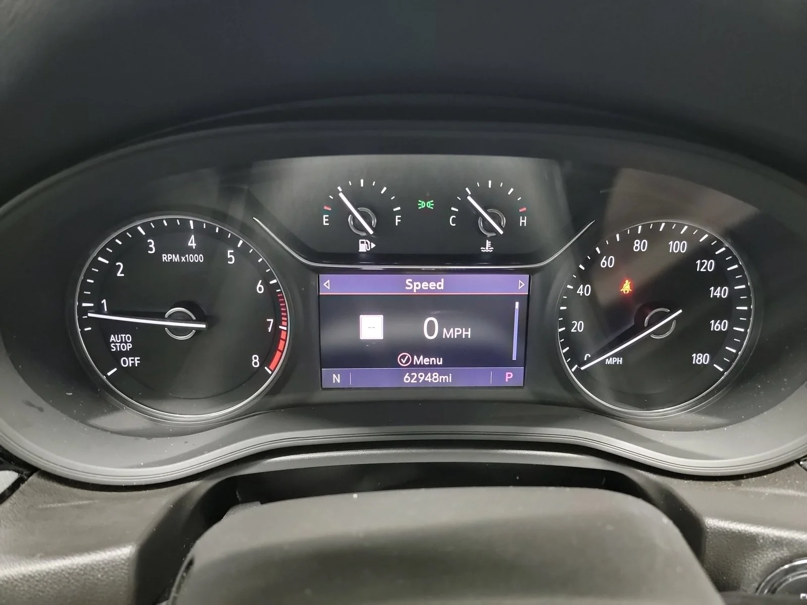 Used 2019 White Frost Tricoat Buick Preferred image 17